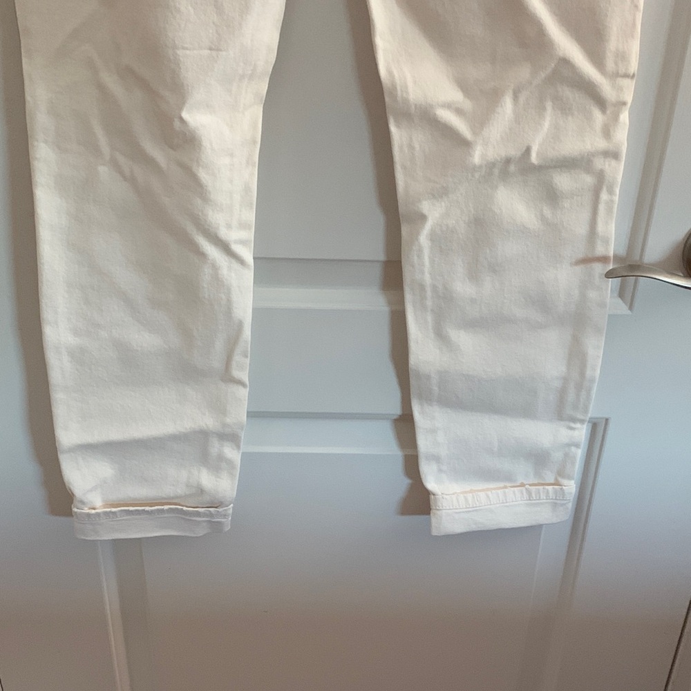 NWT Studio Blue Stitchfix White Cream Cropped Jeans - Picture 7 of 7